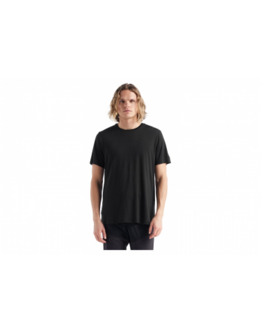 Vêtements Haut Randonnée Running  T-Shirt Icebreaker Sphere II Noir JV96494