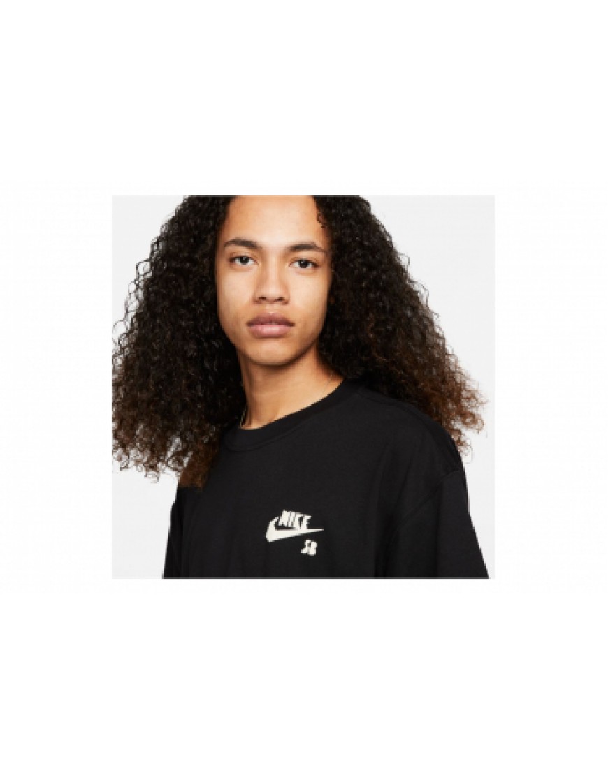 Vêtements Haut Randonnée Running T-shirt Nike SB manches courtes Barking Noir HV41953