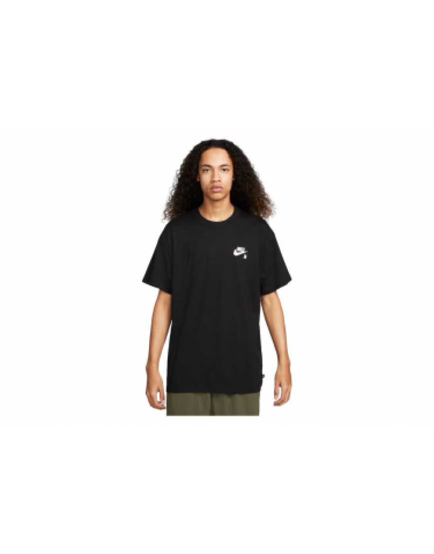 Vêtements Haut Randonnée Running  T-shirt Nike SB manches courtes Barking Noir HV41953