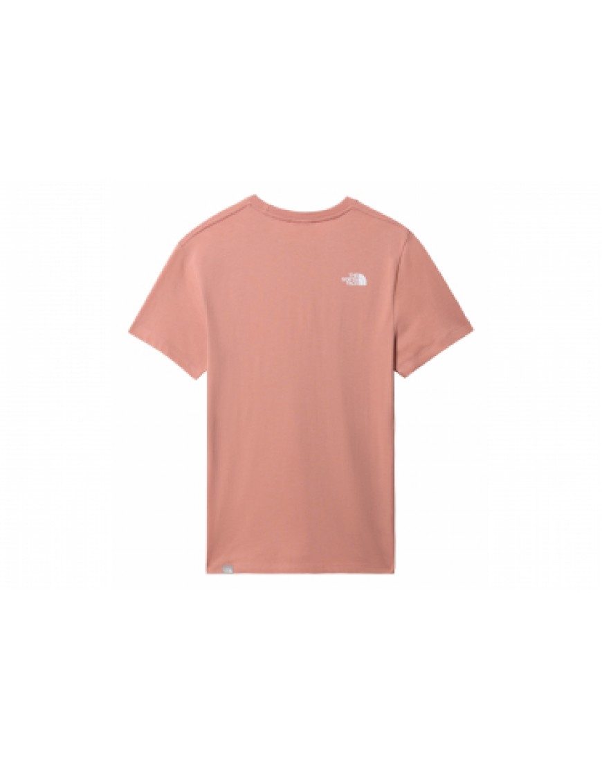 Vêtements Haut Randonnée Running T-Shirt The North Face Easy Tee Rose Femme ZR89053