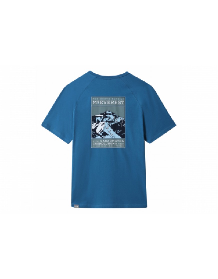 Vêtements Haut Randonnée Running T-Shirt The North Face Redbox Cel Bleu Homme CH76987