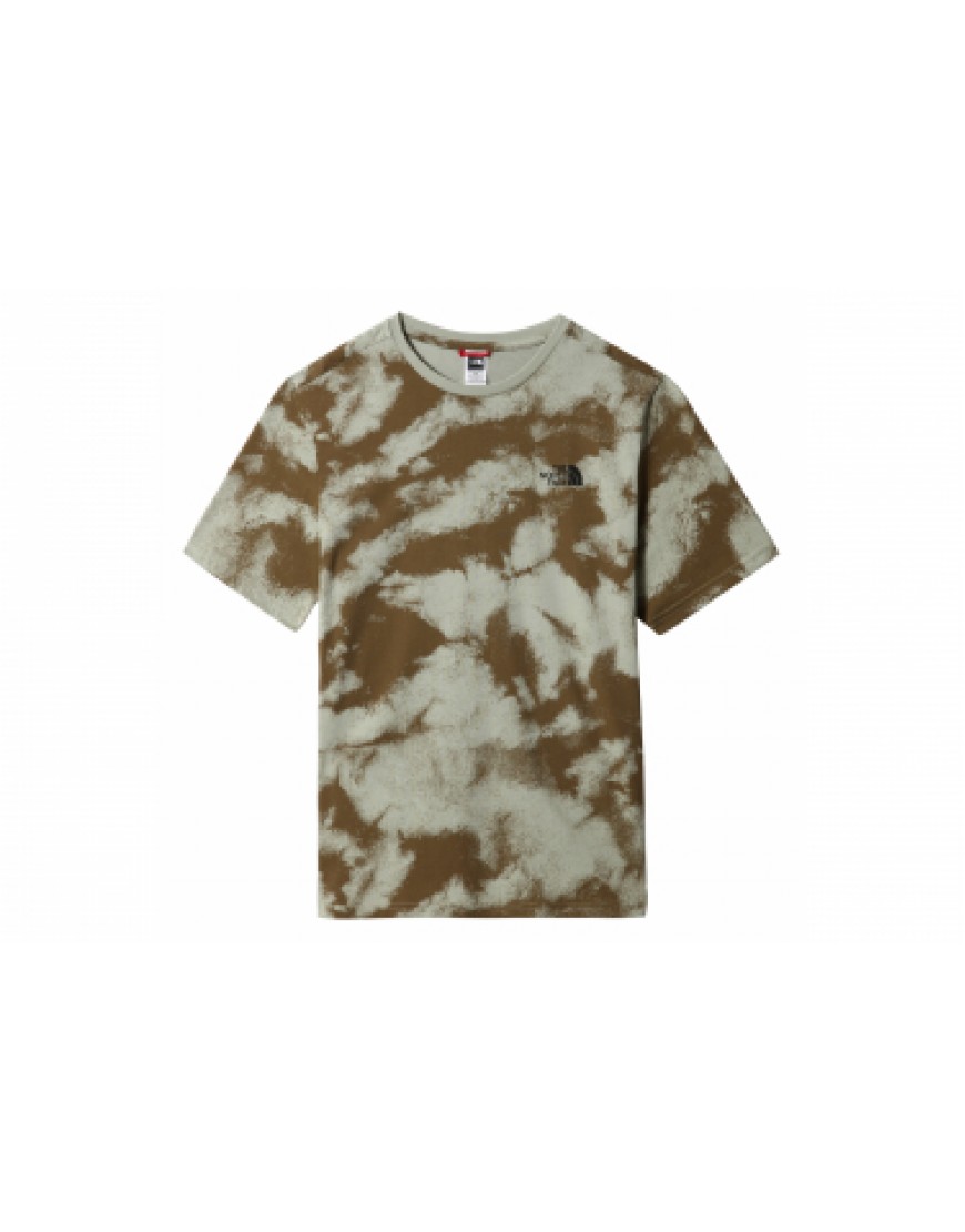 Vêtements Haut Randonnée Running  T-Shirt The North Face Simple Dome Vert Homme XW73570