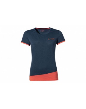Vêtements Haut Randonnée Running  T-Shirt Vaude Sveit Shirt Bleu Femme EN57444
