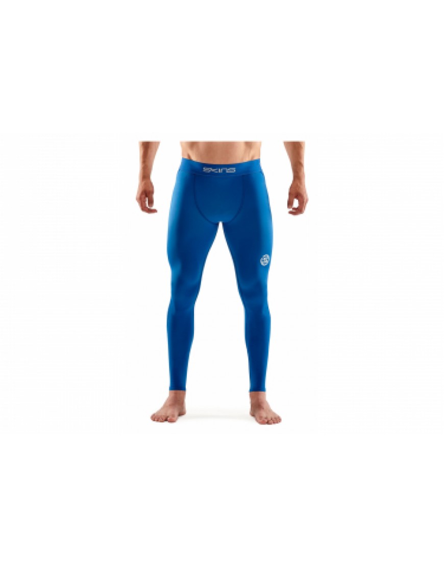 Vêtements Bas Outdoor Running  Legging Skins Series-1 Long Tights Bleu LZ15512