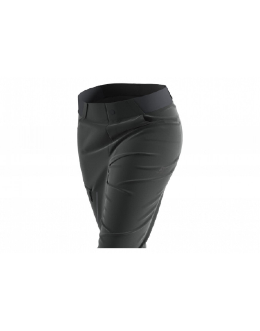 Vêtements Bas Outdoor Running Pantalon Bermuda Salomon Wayfarer Noir Femme TZ94506
