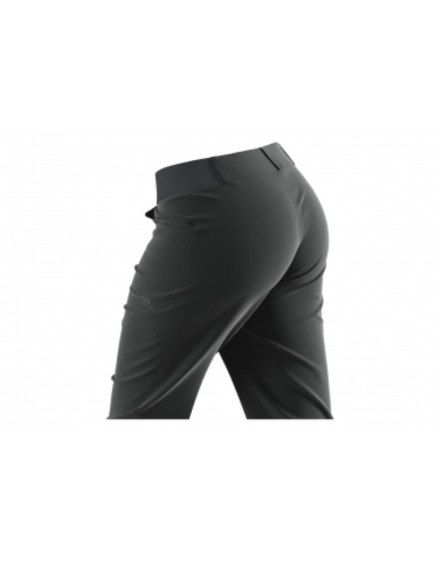 Vêtements Bas Outdoor Running Pantalon Bermuda Salomon Wayfarer Noir Femme TZ94506
