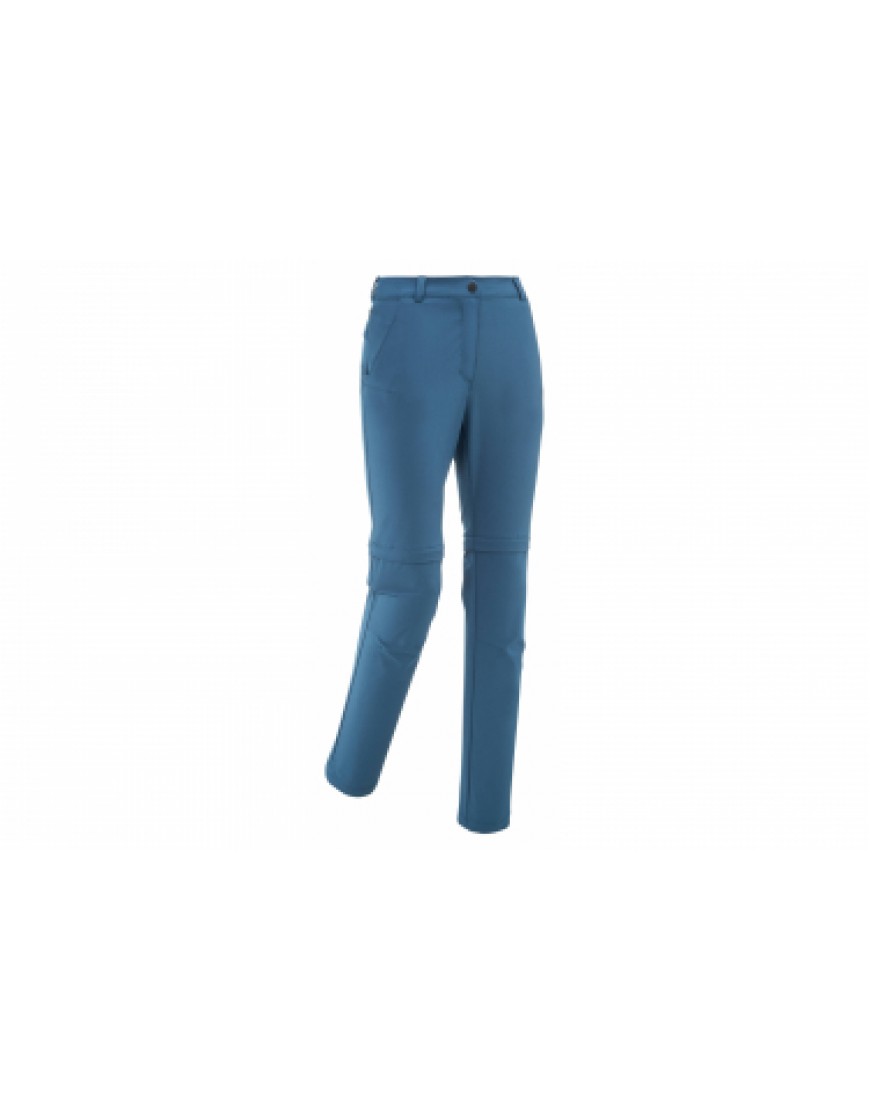 Vêtements Bas Outdoor Running  Pantalon Convertible Lafuma Active Str Zo Bleu Femme AW72233