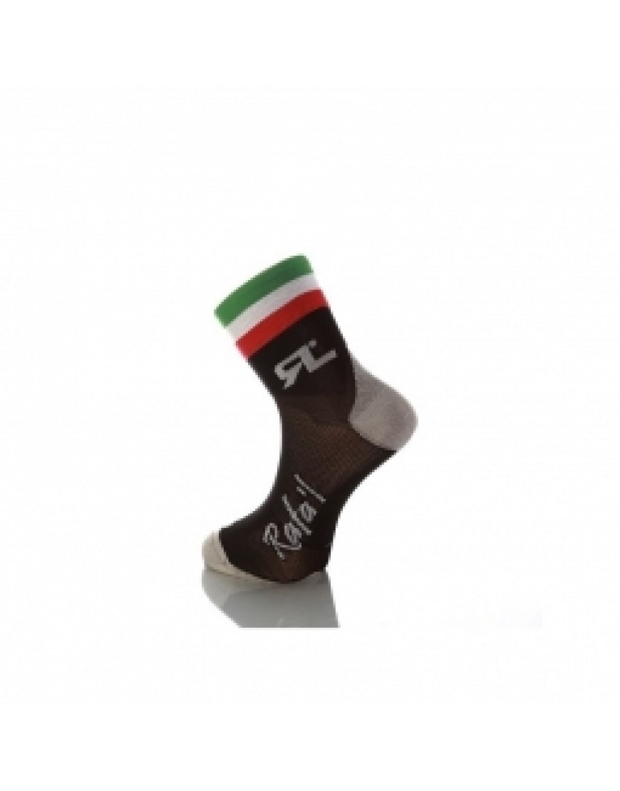 Autres Textiles Bas Outdoor Running Socquettes RAFA'L CARBONE Selection ITALIE Black SV50858