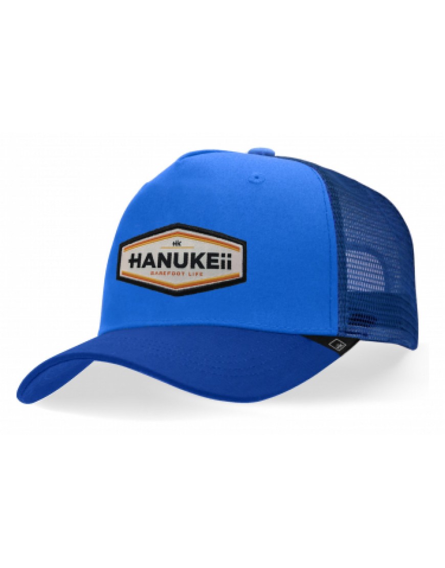 Accessoires textile Outdoor Running  Casquette Trucker pour femmes Hanukeii Venice Bleu RA38045