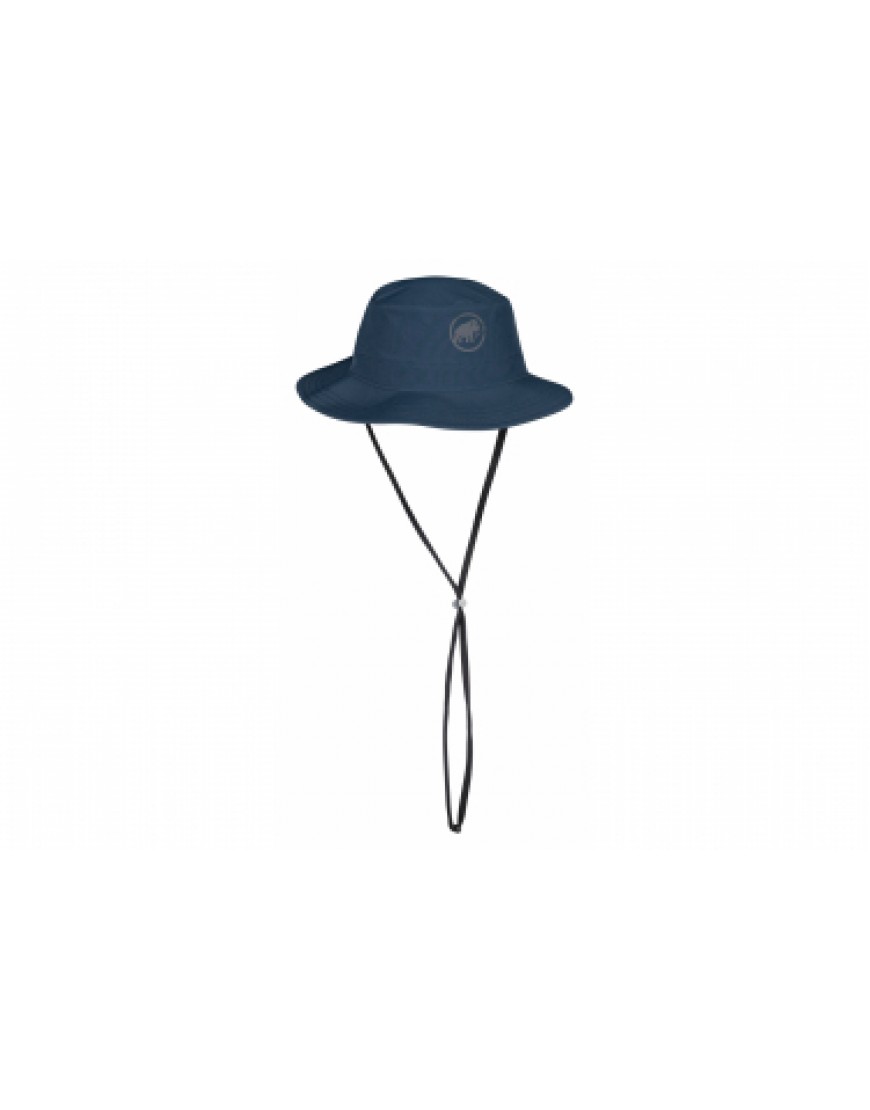 Accessoires textile Outdoor Running Chapeau Mammut Runbold Hat Bleu Unisex JC77343