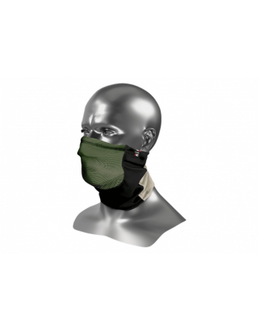 Accessoires textile Outdoor Running  Tour de cou Adulte avec masque anti covid UNS1 intégré KonyStart SA20147