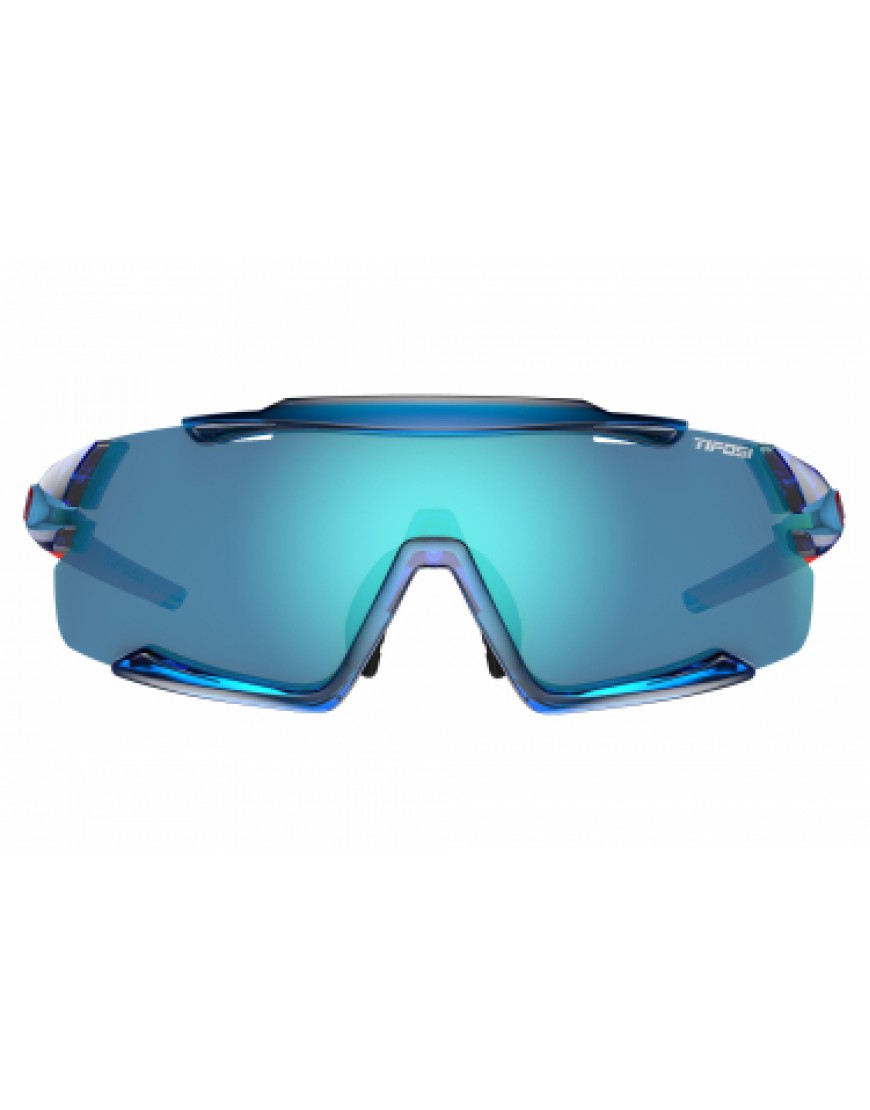 Lunettes Outdoor Running Lunettes Tifosi Aethon + 3 verres Crystal Blue / Bleu MU79313