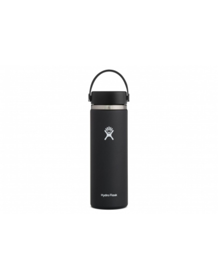 Hydratation Running  Bouteille Hydro Flask Wide Mouth With Flex Cap 591 ml Noir TX54671