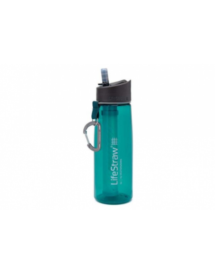 Hydratation Running  Gourde Filtrante Lifestraw Go 2 Stages 650 ml Turquoise CX07080