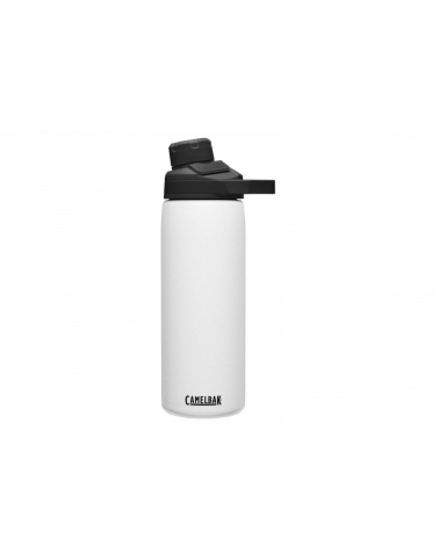 Hydratation Running  Gourde isotherme Camelbak Chute Mag 20oz Insulated Stainless Steel 600ml Blanc RD23104