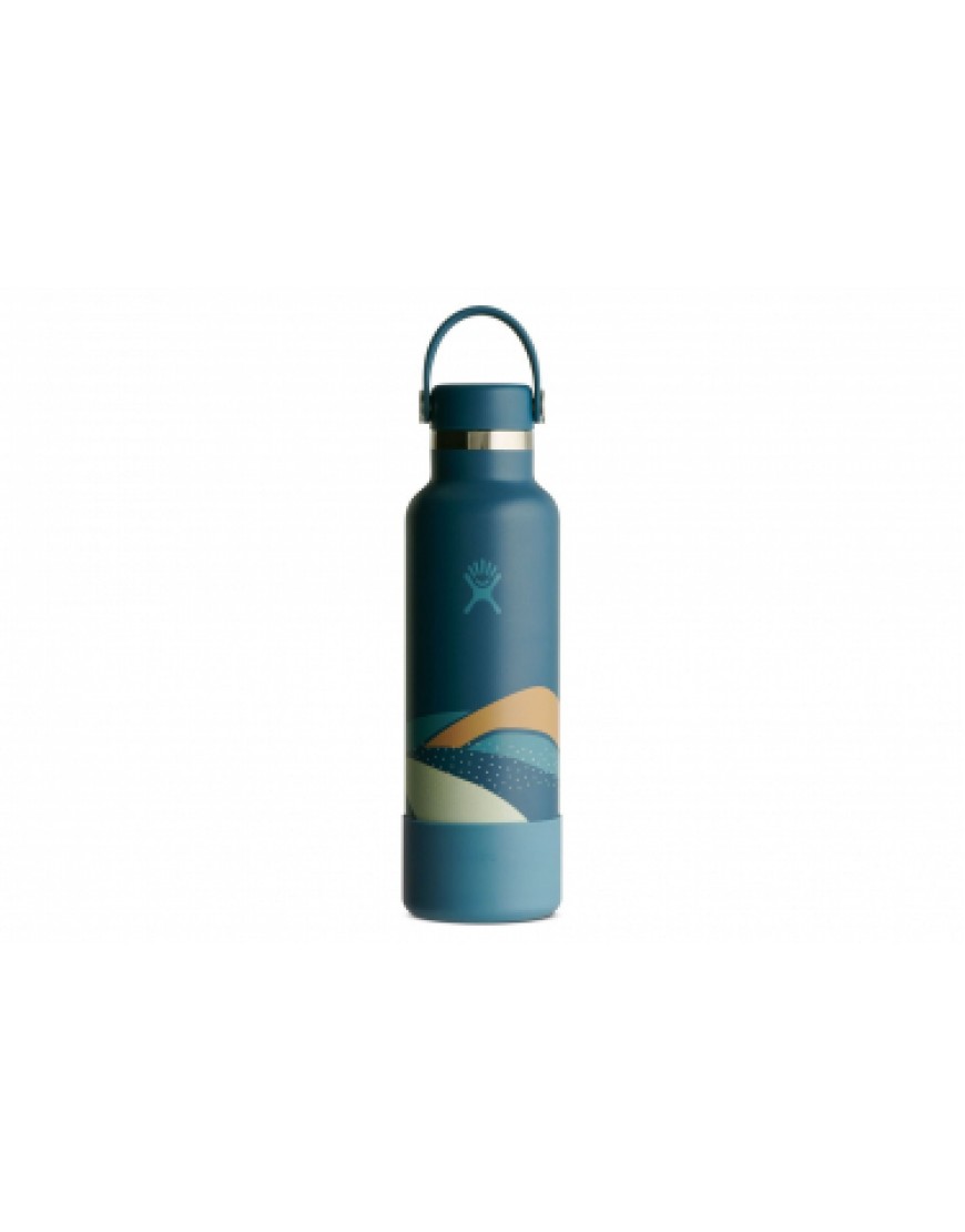 Hydratation Running  Gourde Isotherme Hydro Flask Standard Mouth 620 ml Bleu XY09966