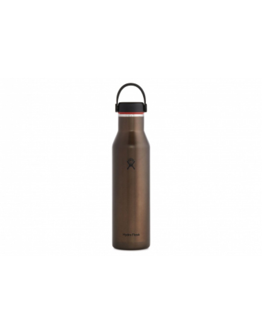 Hydratation Running  Gourde Isotherme Hydro Flask Standard Mouth Trail Series With SFC 620 ml Obsidian AV54474