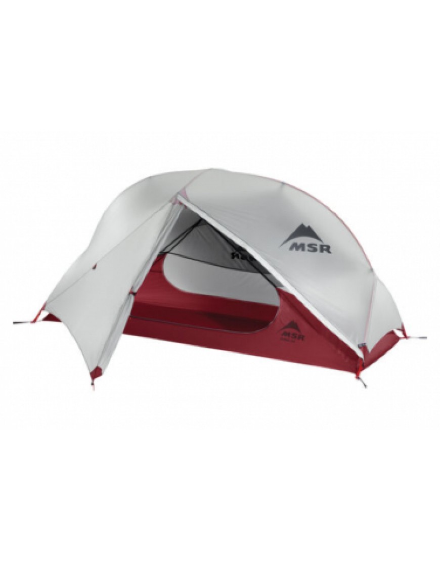 Bivouac & Camping Running Tente 1 personne MSR Hubba NX Solo Vert WX70337