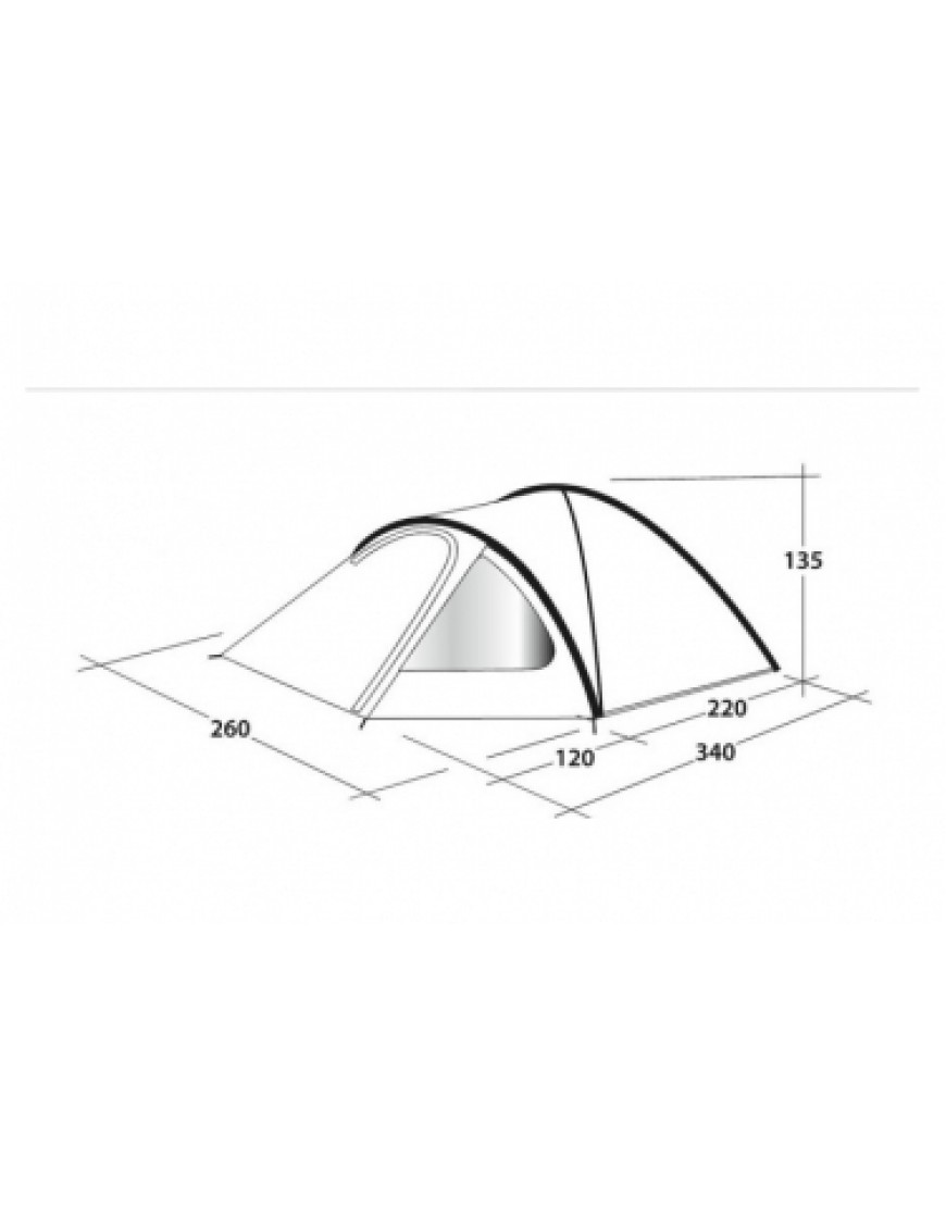 Bivouac & Camping Running Tente de camping Outwell Cloud 4 UV94390
