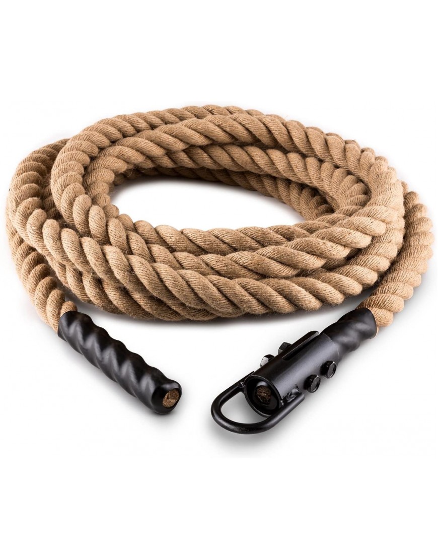 CAPITAL SPORTS Power Rope Corde Cross-Training de Musculation Fitness avec Crochets de 9m Corde de Chanvre B00S9TLYJA