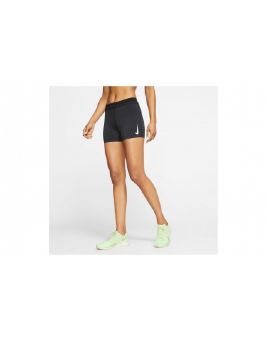 Vêtements Bas Running Running Short Femme Nike AeroSwift Noir ZV86856