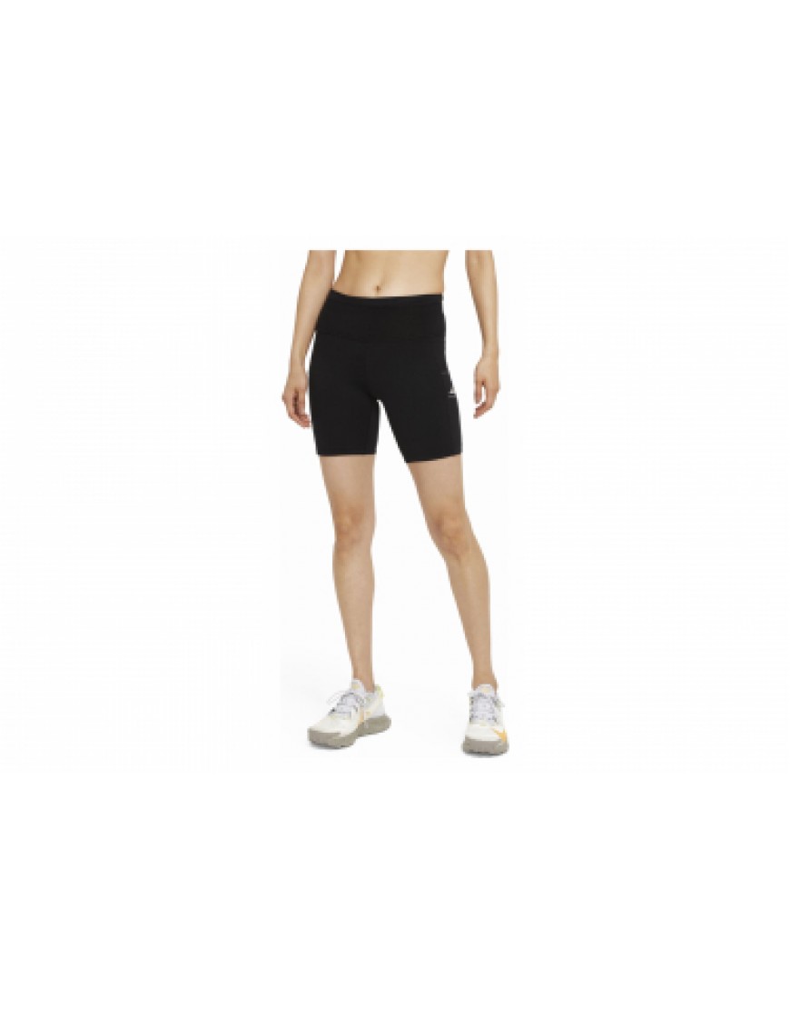 Vêtements Bas Running Running  Short Femme Nike Epic Luxe Trail Noir PN44896