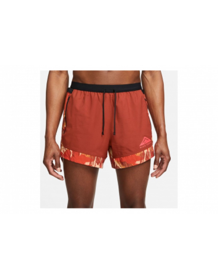 Vêtements Bas Running Running  Short Nike Dri-Fit Flex Stride Trail Orange XZ02599
