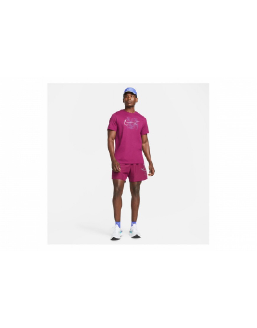 Vêtements Bas Running Running Short Nike Dri-Fit Run Division Challenger 5in Violet WJ83510