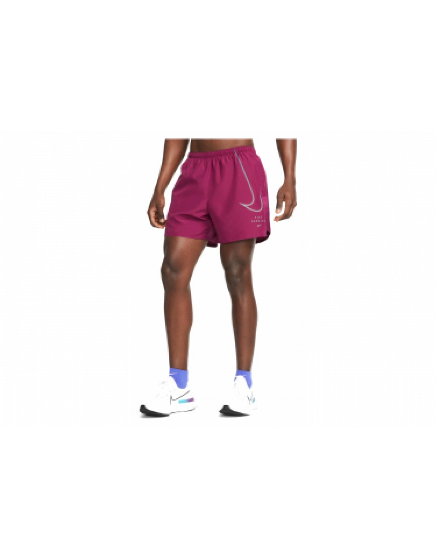 Vêtements Bas Running Running Short Nike Dri-Fit Run Division Challenger 5in Violet WJ83510