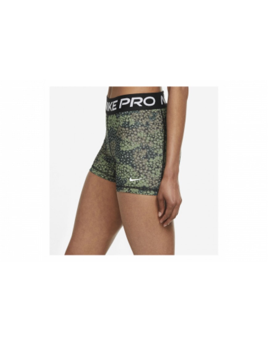 Vêtements Bas Running Running Shorty Nike Pro Dri-Fit Camo Khaki Femme PA48536