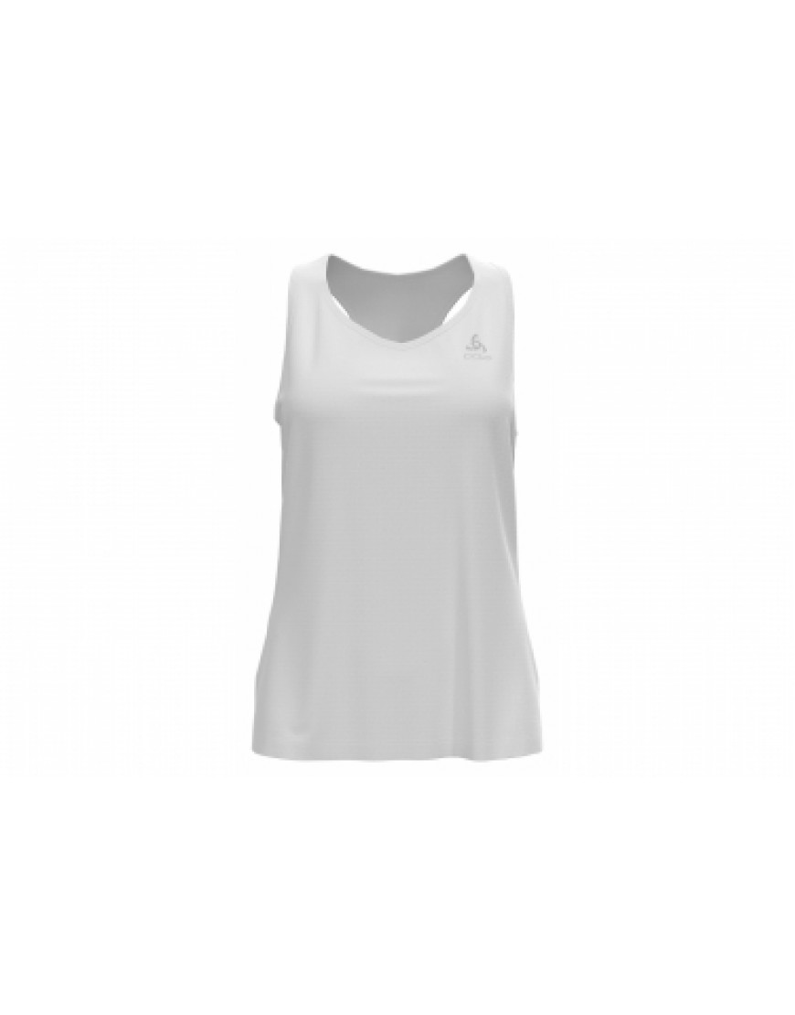 Vêtements Hauts Running Running  Débardeur Odlo Essential Blanc Femme IA10918