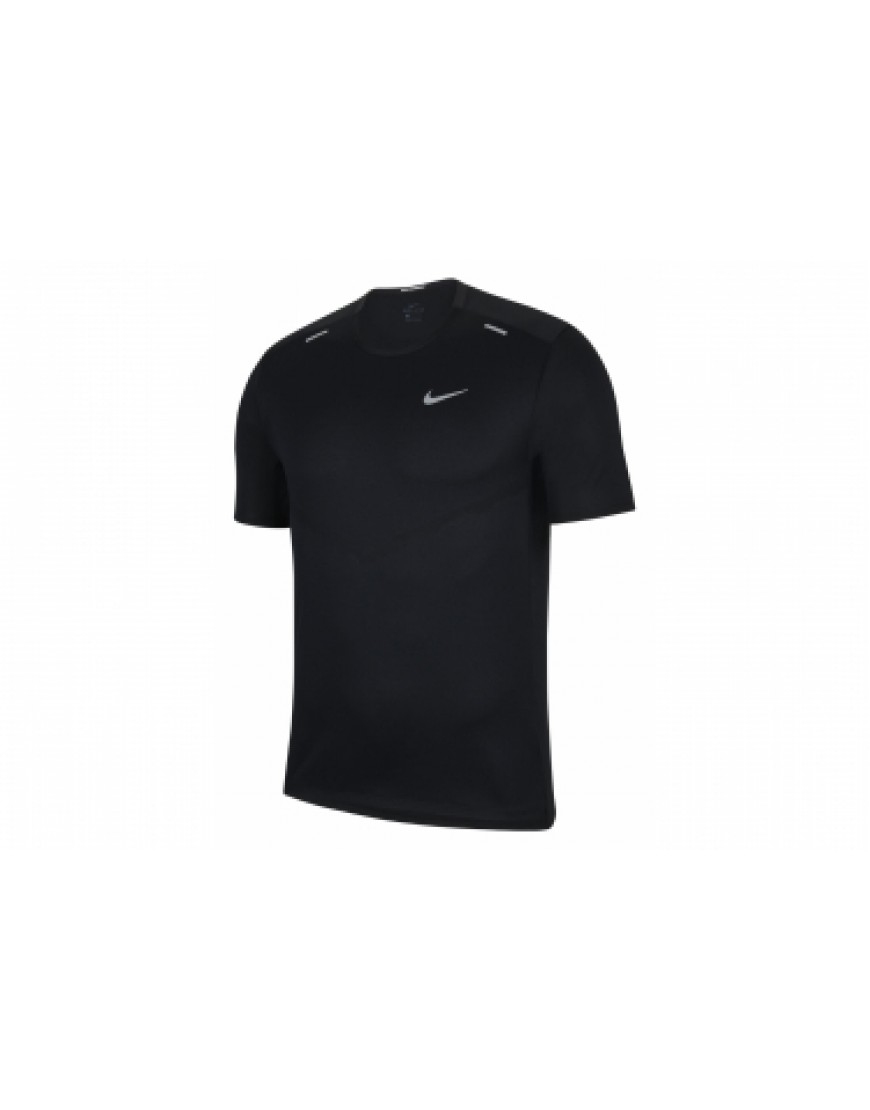 Vêtements Hauts Running Running Maillot manches courtes Nike Dri-Fit Rise 5 Noir XD37158