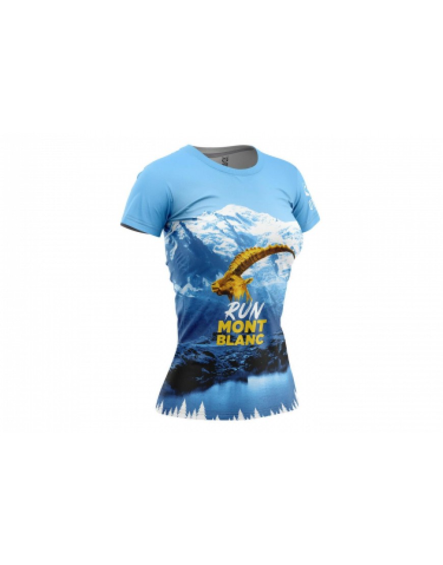 Vêtements Hauts Running Running T-shirt femme Otso Montblanc EW01553