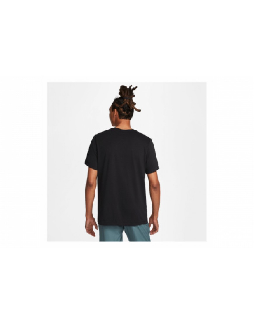 Vêtements Hauts Running Running T-Shirt manches courtes Nike Dri-Fit Trail Noir KE74372