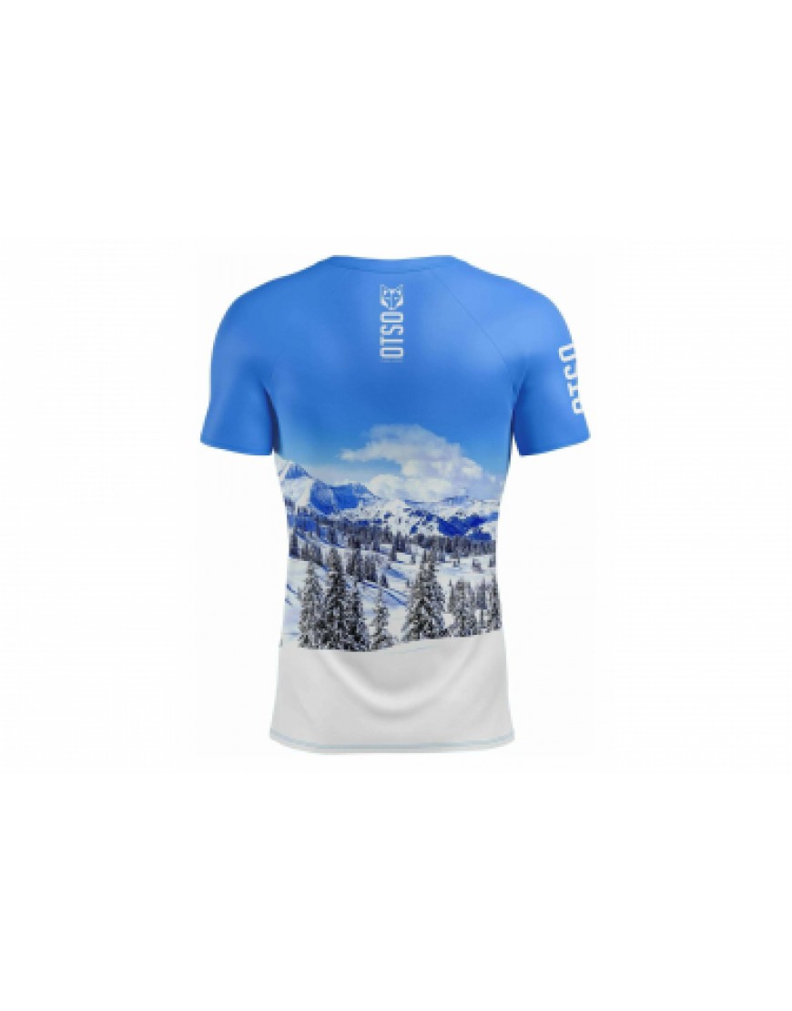 Vêtements Hauts Running Running  T-shirt Otso Snow Forest PD30567