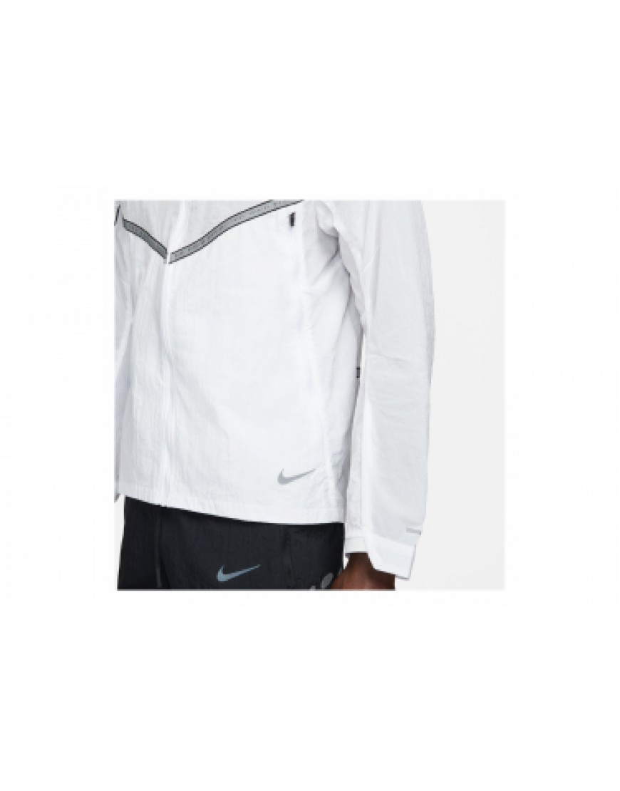 Vêtements Hauts Running Running Veste déperlante Nike Repel Run Division Blanc FW26964