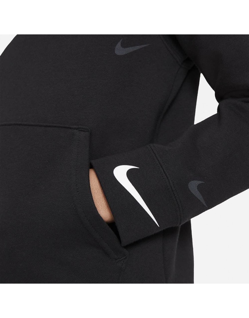 Nike B NSW FLC Swoosh Hooded Po Sweatshirt à Capuche Garçon B08QSK3918
