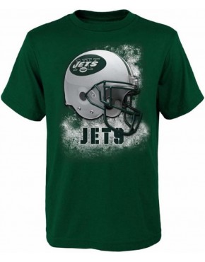 OuterStuff New York Jets Jeunesse Youth NFL Smash Mouth Short Sleeve T-Shirt B00WECCKKA