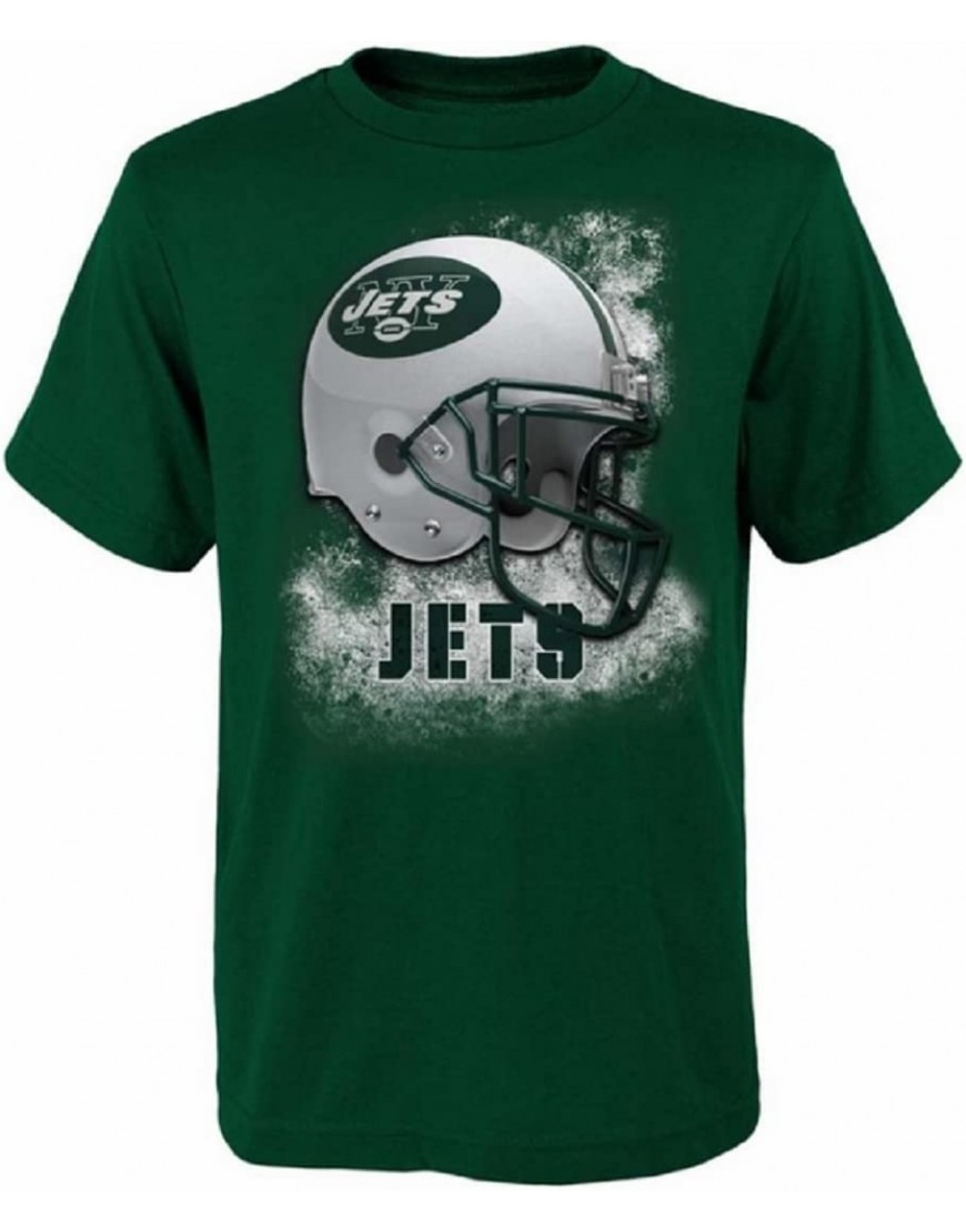 OuterStuff New York Jets Jeunesse Youth NFL Smash Mouth Short Sleeve T-Shirt B00WECCKKA
