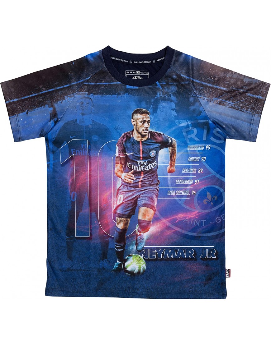 PSG Maillot Neymar Jr Collection Officielle Paris Saint Germain Taille Enfant B07C759DVB