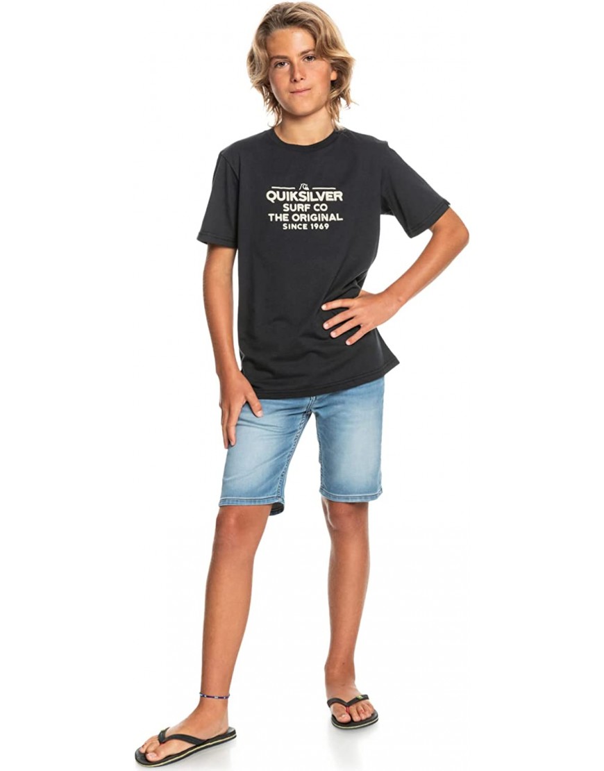Quiksilver Feeding Line T-shirt manches courtes Garçon Enfant B08FDWKZHV