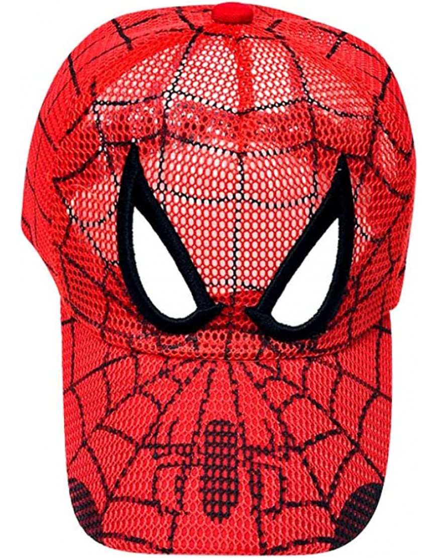 Yangshine Spider Man Casquette de baseball réglable en maille pour enfants filles et garçons B09YXD8X9W